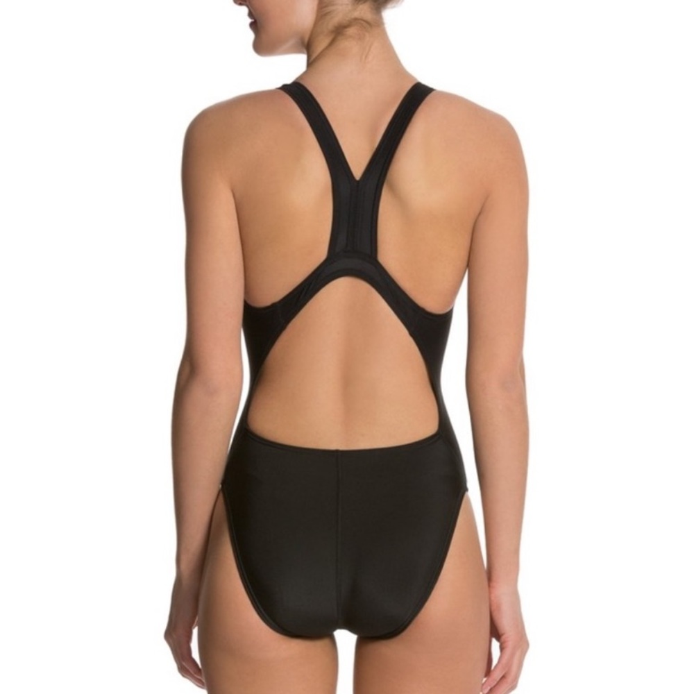 Speedo Pro Lt One-piece Swimsuit Black Size 8/34 - Picture 12 of 12